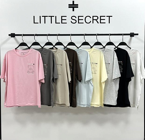 Футболка Little Secret 500516 d.grey - делук