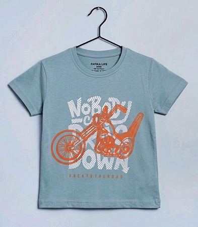 Футболка Dino DN69 l.blue - делук