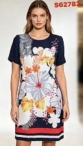 Платье Lida S62782 navy - делук