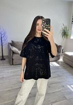 Футболка S.Style 14-0 black - делук