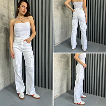 Джинсы I8Denim Women TB134 white - делук