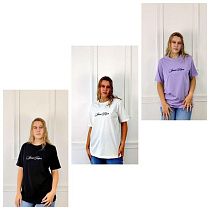 Футболка Global 1271 lilac - делук