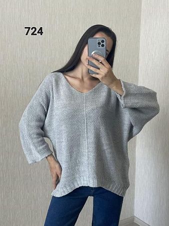 Свитер Fsn 724 grey - делук