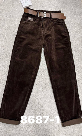 Штаны Divo 8687-1 brown - делук