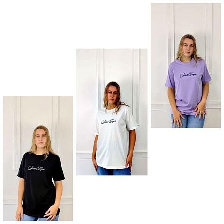 Футболка Global 1271 lilac - делук
