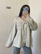 Рубашка Fsn 700 grey - делук