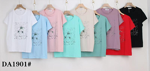 Футболка Xie DA1901 mix - делук