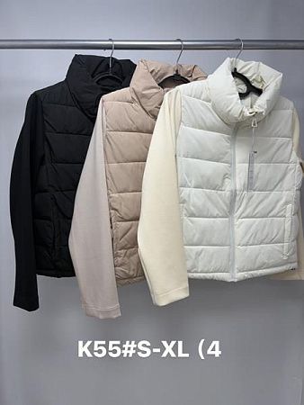 Куртка Jacket K55 beige - делук