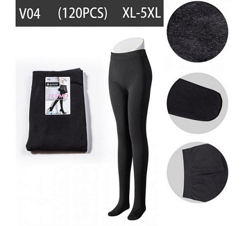 Колготы Redoor V04 black - делук
