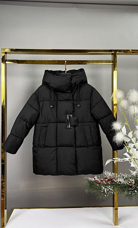 Куртка Delfinka 8612 black - делук