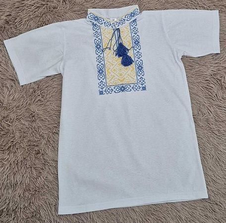Вышиванка Limerense LM5 white - делук