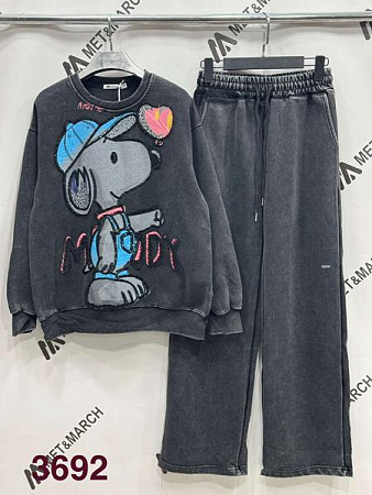 Костюм Спорт Met&March 3692 d.grey - делук