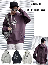 Худи Yalisi U191H black - делук