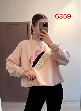 Свитер Fsn 6359 l.beige - делук