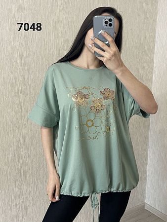 Футболка Fsn 7048 mint - делук