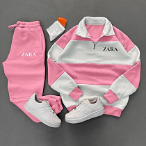 Костюм Спорт Modnulya 673 pink - делук