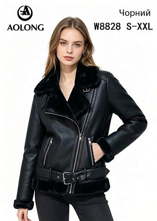 Куртка Dgmd W8828 black - делук
