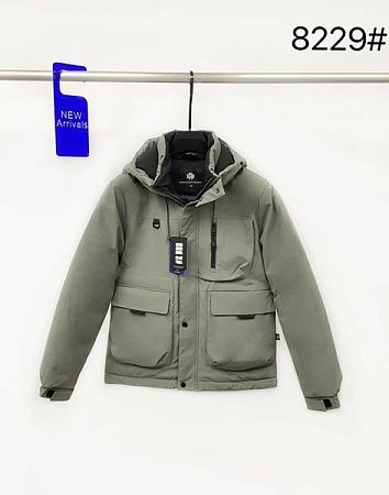 Куртка 2Bro 8229 grey - делук
