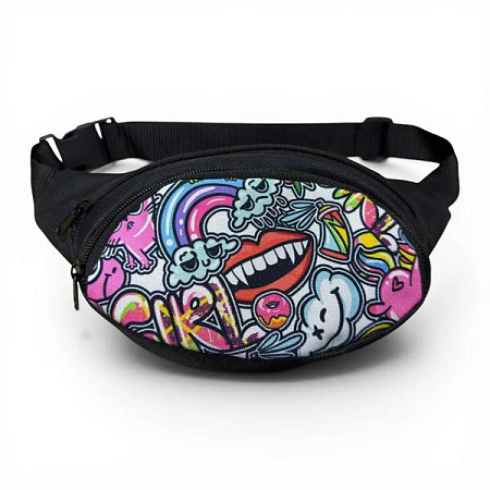 Бананка Fashion Bag PNO04-5 pink - делук