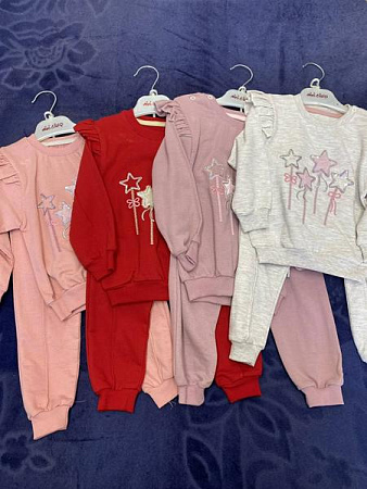 Костюм Спорт Baby Boom BB93 red - делук