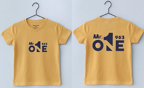 Футболка Dino DN335 yellow - делук