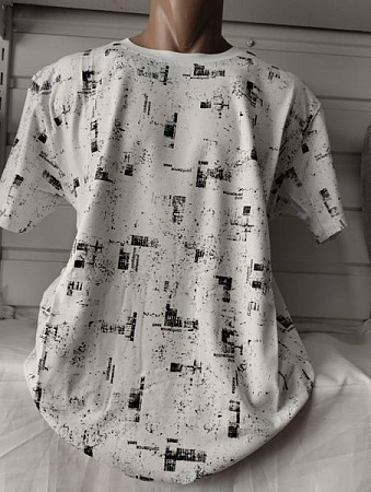 Футболка Panda 1693 white - делук