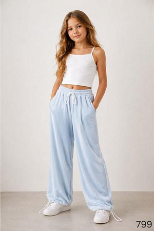 Штаны Спорт Loren 799 l.blue - делук