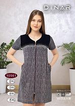 Халат Romeo Life 10551 black - делук