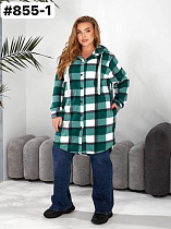 Рубашка Romeo Life 855-1 green - делук