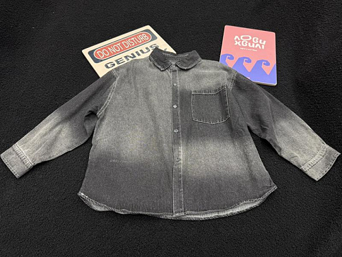 Рубашка Yalisi 99034 grey - делук