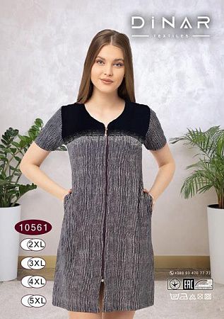 Халат Romeo Life 10551 black - делук