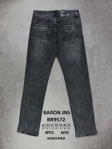 Джинсы God Baron BR9572 black Джинсы God Baron BR9572 black - делук