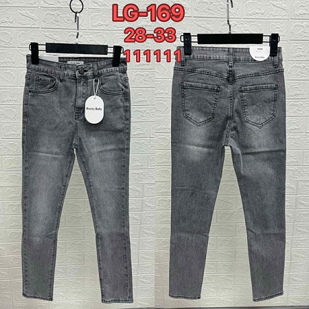 Джинсы Newjeans LG169 grey - делук
