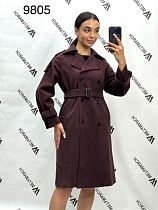 Пальто Met&March 9805 brown - делук