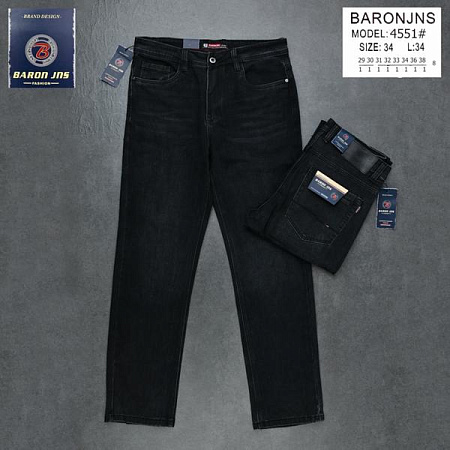 Джинсы God Baron 4551 black - делук