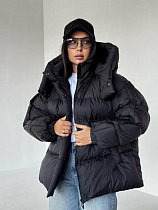 Пуховик Trend 3520 black - делук