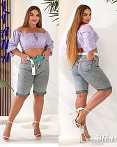 Шорты Beki 317 grey - делук