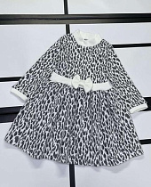 Платье Kosmy 574 black-white - делук