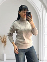 Свитер Levisha 24040 grey - делук