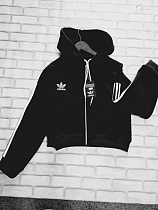 Кофта Спорт Newe 1402 black - делук