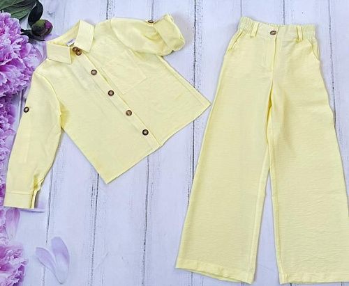 Костюм Moda School 8503 yellow - делук
