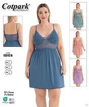 Ночнушка Trikotag 18243B blue - делук