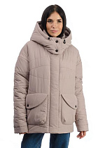 Куртка Modnulya MD222 beige - делук