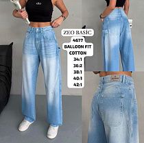 Джинсы Jeans Style 4677 l.blue - делук