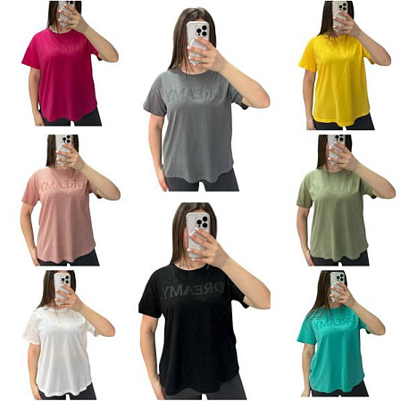 Футболка Levisha 25052 crimson - делук