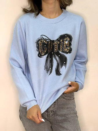 Свитер Kosta 032 l.blue - делук