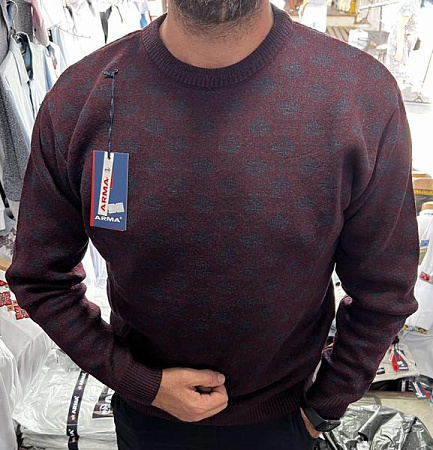 Свитер Nik 56833 wine - делук