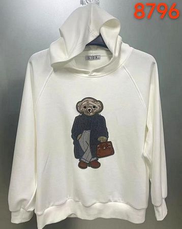 Батник Lida 8796 white - делук