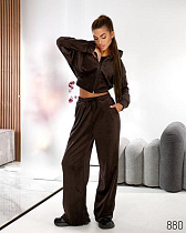 Костюм Спорт Loren 880-1 brown - делук