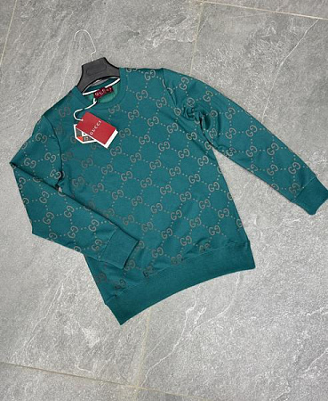 Свитер F.T.H F723 green - делук